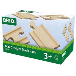 Brio 33393 - Skinner, Minipakke, 4 Stk Lige