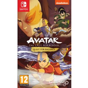 GameMill Avatar: The Last Airbender - Quest For Balance -Spillet, Switch