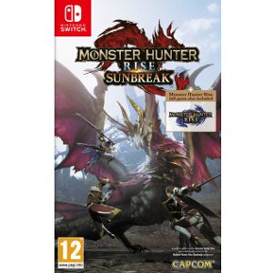 Capcom Monster Hunter: Rise + Sunbreak-Udvidelsespakke -Spil, Switch