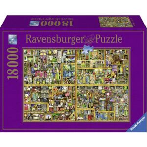 Ravensburger Magisk Bogreolen -Puslespil, 18.000 Brikker