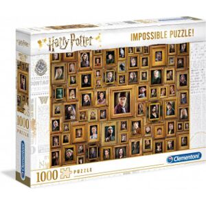 Clementoni Harry Potter Impossible-Puslespil, 1000 Brikker