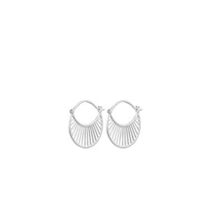 Pernille Corydon Daylight Earring Size 22 Mm   Sølv Fra Pernille Corydon