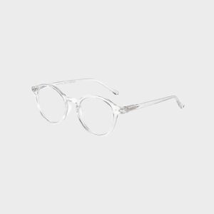 Beskyt Dit Syn Hipster Blue Light Brille Med Styrke - Gennemsigtig - +2.0