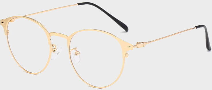 Beskyt Dit Syn Moderna Sov Bedre Skærmbriller (Farve: Guld) Beskyt Dit Syn Moderna Sov Bedre Skærmbriller (Farve: Guld)