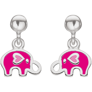 Støvring Design Elefant Sterling Sølv Børneørehængere fra