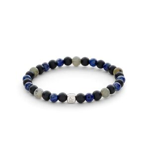 Alexander Lynggaard New York City Sterling Sølv Herrearmbånd fra  med Labradorit, Lapis Og Onyx