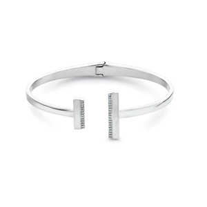 Calvin Klein Minimal Linear Bangle Rustfri Stål Armbånd