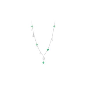 Pernille Corydon Ocean Hope Necklace Sterling Sølv Halskæde med Perler Og Grøn Aventurin