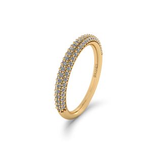 14 Karat Guld Ring fra med Brillanter 0,41 Carat W/SI