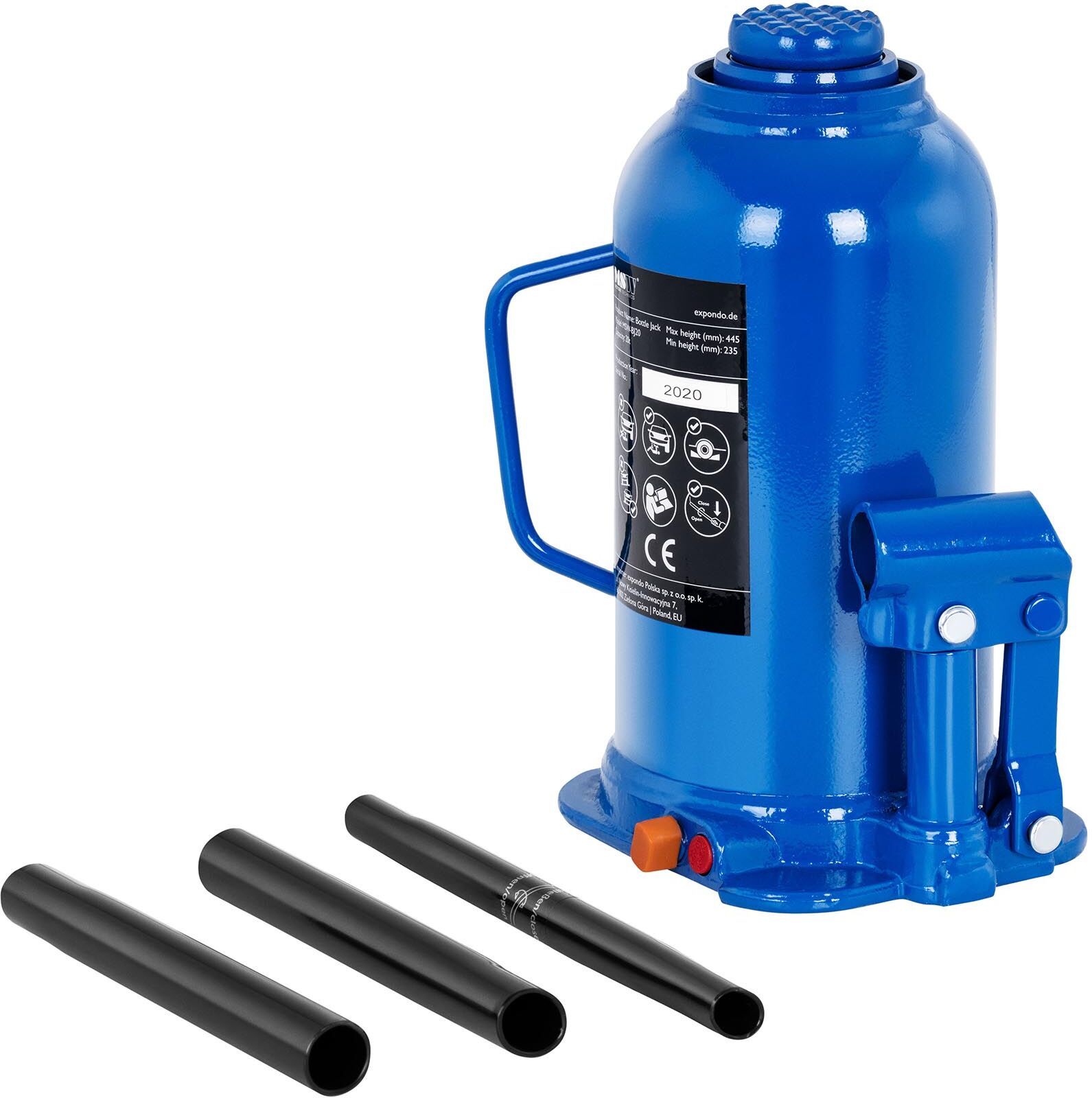 MSW Hydraulisk donkraft - 20 t MSW Hydraulisk donkraft - 20 t