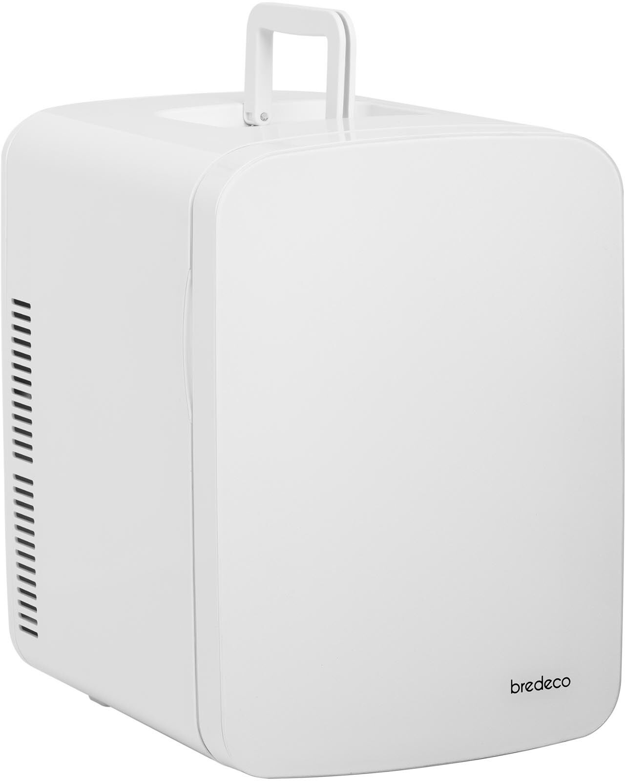 bredeco Mini-køleskab - 15 l - hvidt / gråt