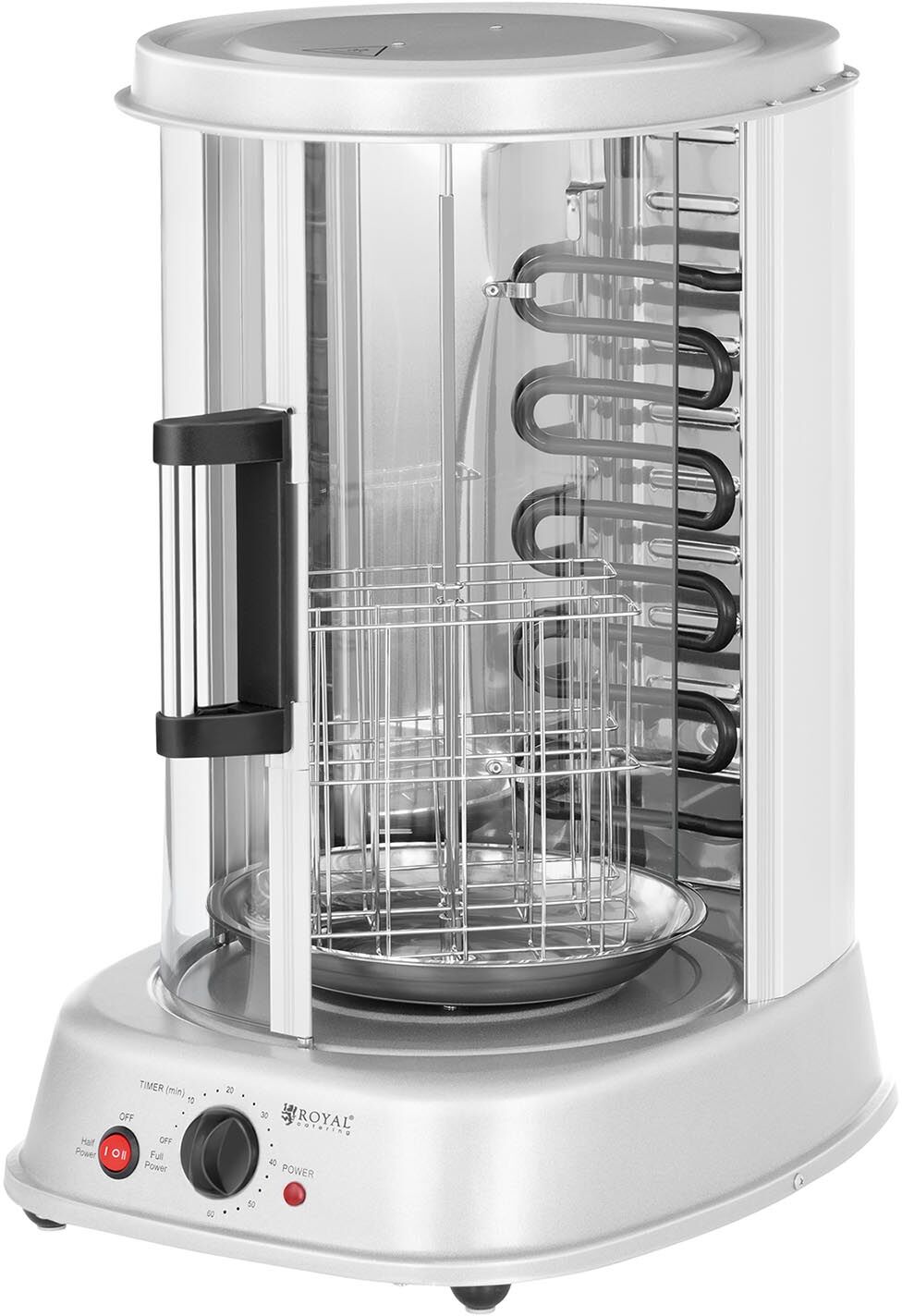 Royal Catering Vertikalgrill - 4-i-1 - 1.800 W - 31 l Royal Catering Vertikalgrill - 4-i-1 - 1.800 W - 31 l