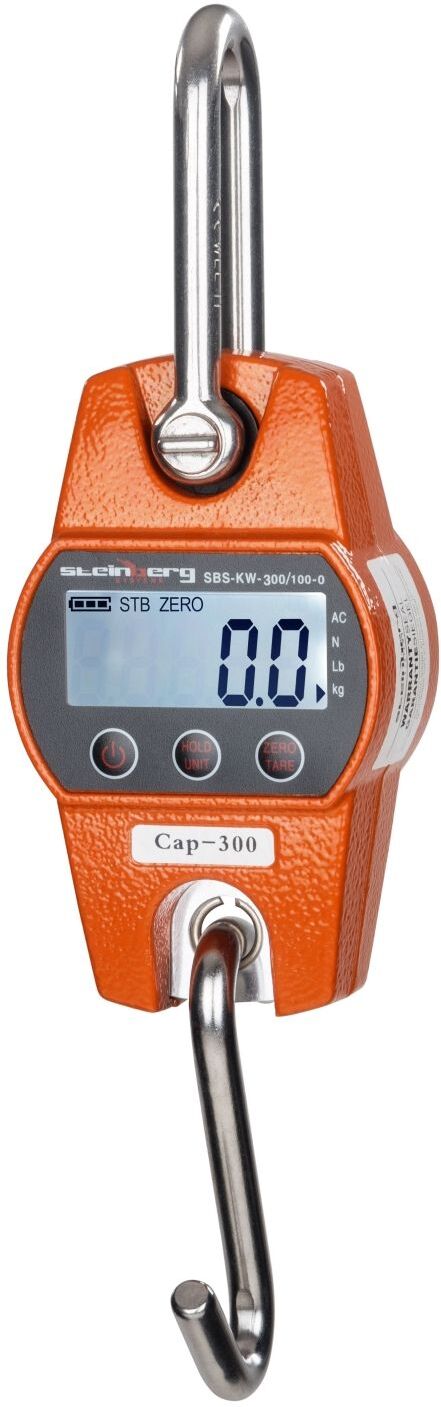 Steinberg Kranvægt - 300 kg / 100 g - orange Steinberg Kranvægt - 300 kg / 100 g - orange