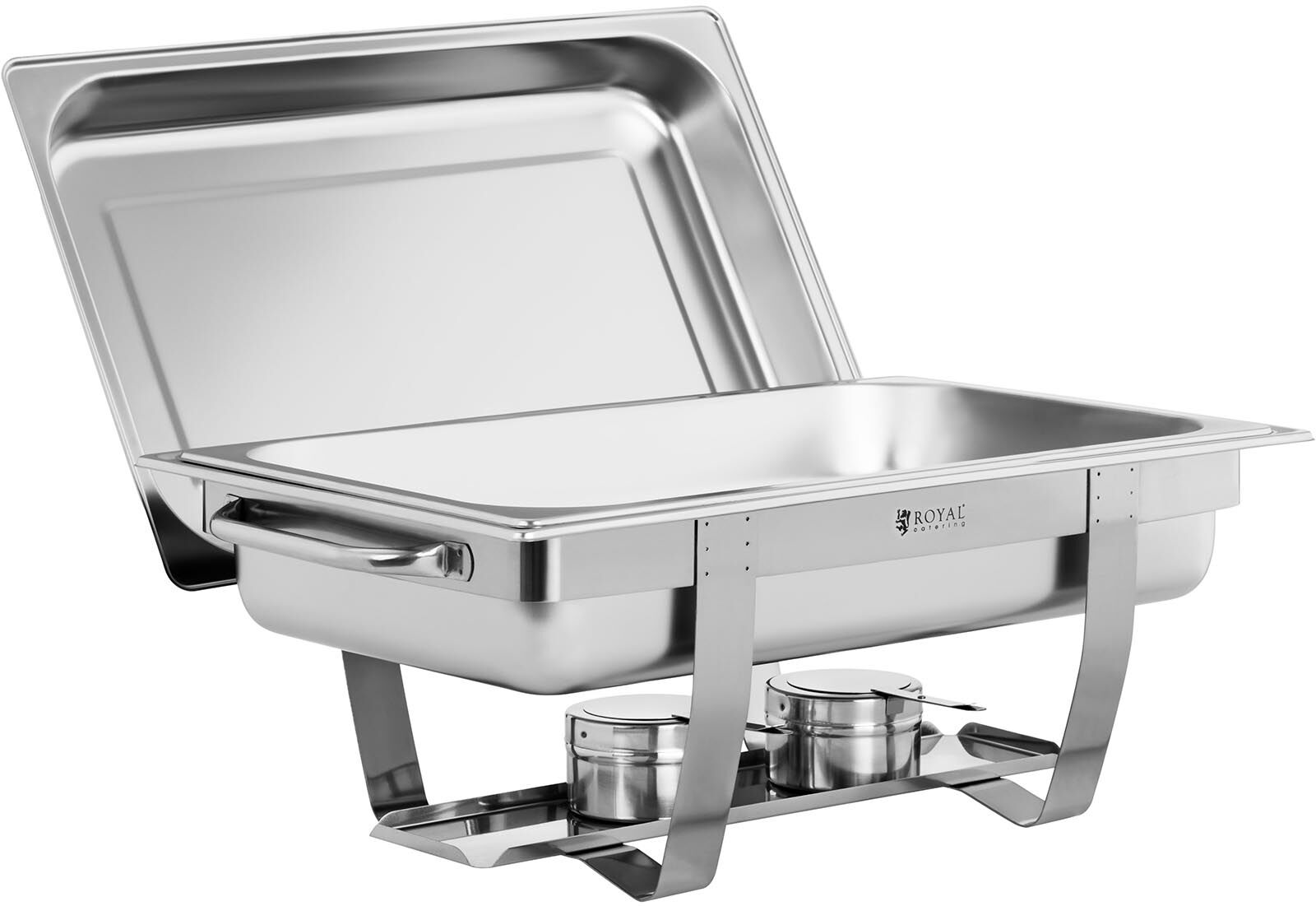 Royal Catering Chafing dish - GN 1/1 - 8 l - inkl. 2 brændere Royal Catering Chafing dish - GN 1/1 - 8 l - inkl. 2 brændere