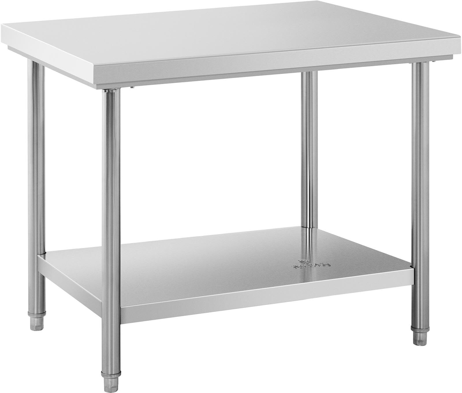 Royal Catering Stålbord - 100 x 70 cm - 120 kg bæreevne Royal Catering Stålbord - 100 x 70 cm - 120 kg bæreevne