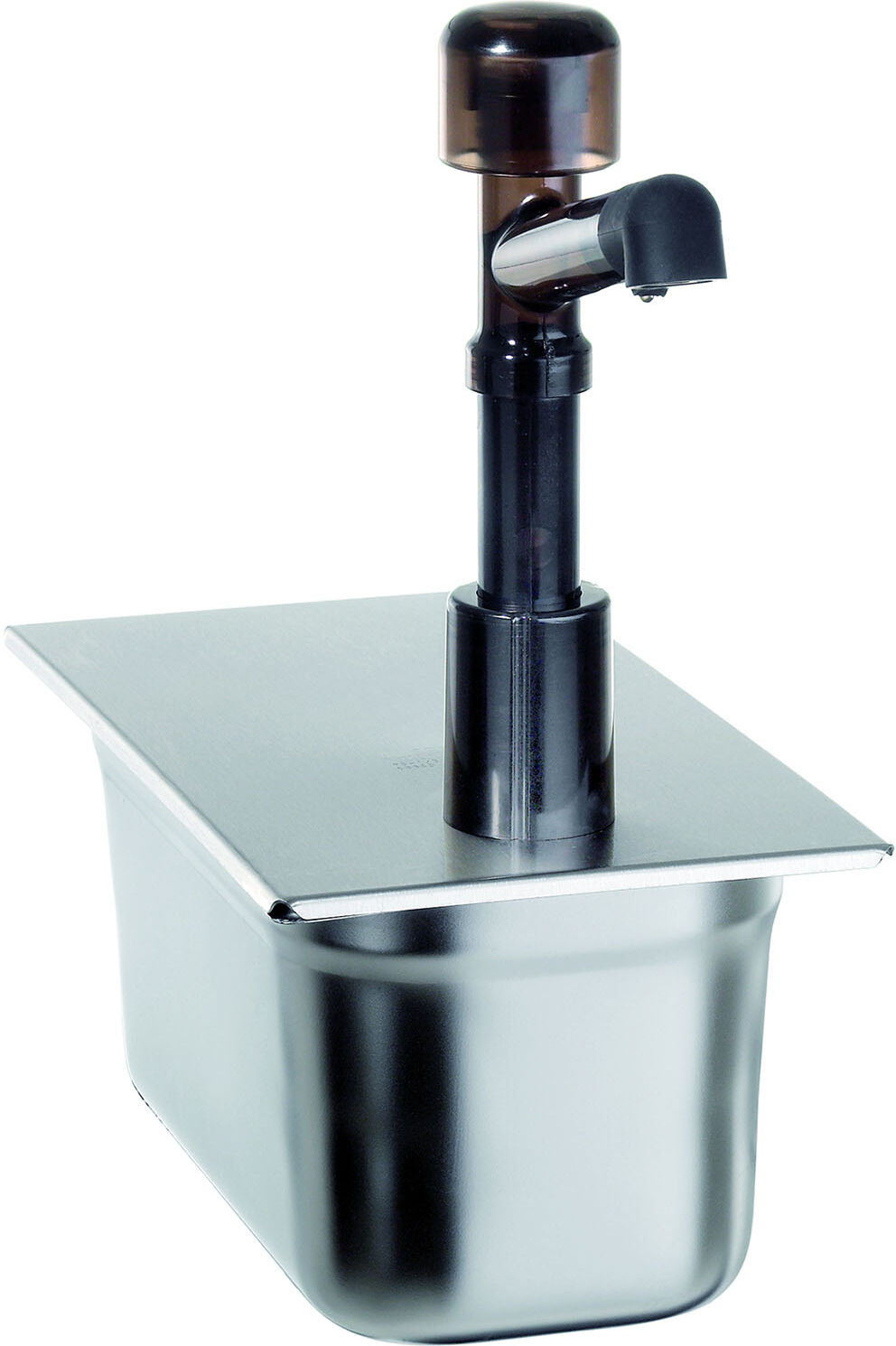 Bartscher ketchuppumpe til 1/3-gastrobakke - CNS 18/10 Bartscher ketchuppumpe til 1/3-gastrobakke - CNS 18/10