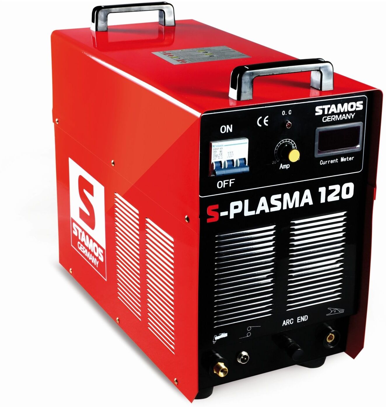 Stamos Basic Plasmaskærer - 120 A - 400 V - pilottænding Stamos Basic Plasmaskærer - 120 A - 400 V - pilottænding