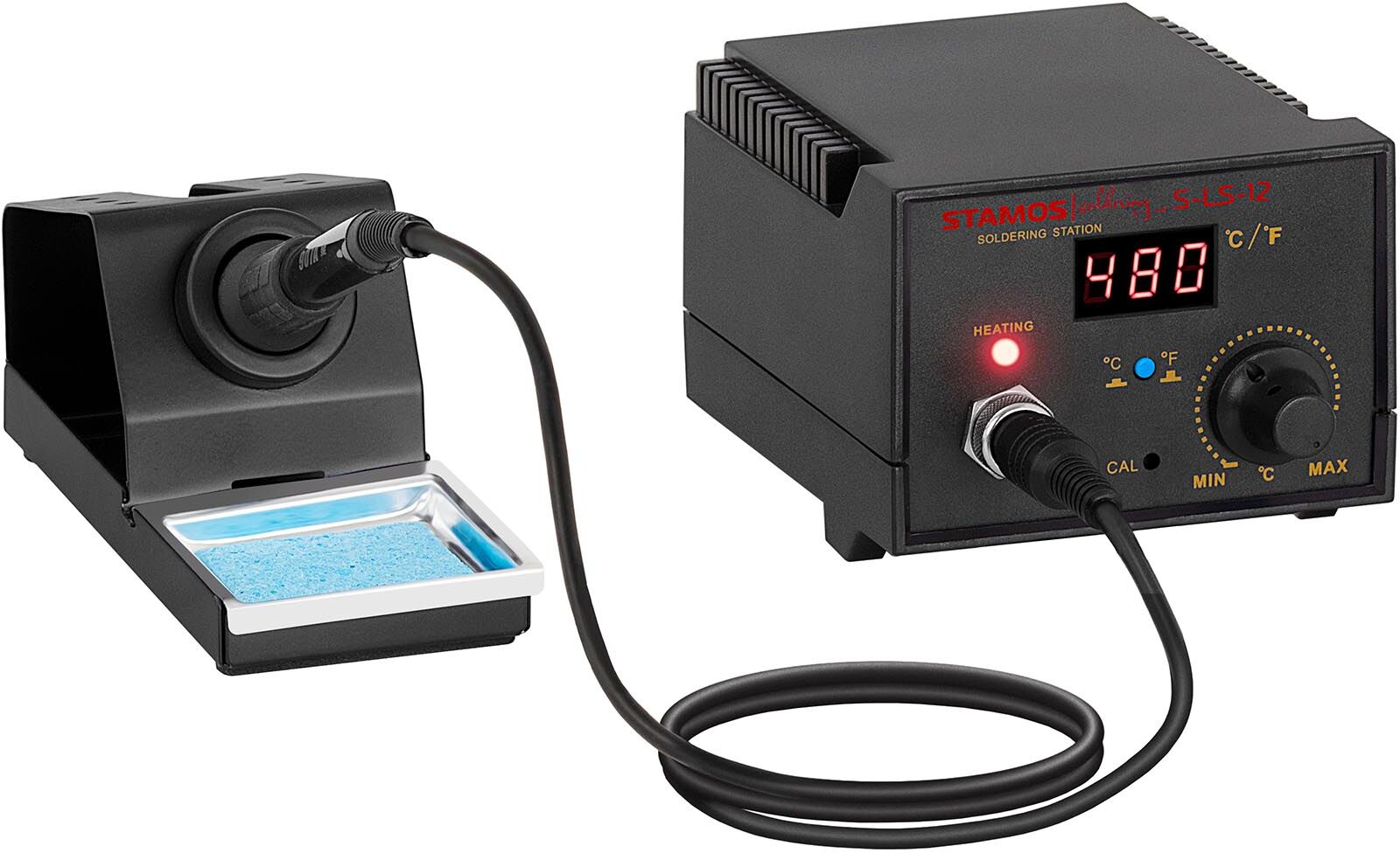 Stamos Soldering Loddestation - 65 watt - LED - Basic Stamos Soldering Loddestation - 65 watt - LED - Basic