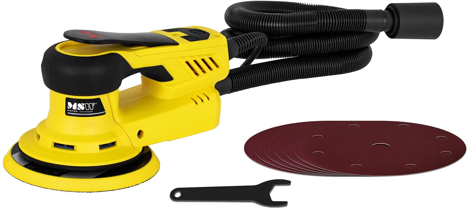 MSW Excentersliber - 150 mm - 350 W - 10.000 omdr./min. MSW Excentersliber - 150 mm - 350 W - 10.000 omdr./min.