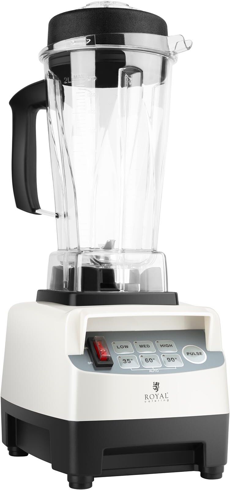 Royal Catering Professionel blender - 1.500 W - 38.000 omdr./min. Royal Catering Professionel blender - 1.500 W - 38.000 omdr./min.