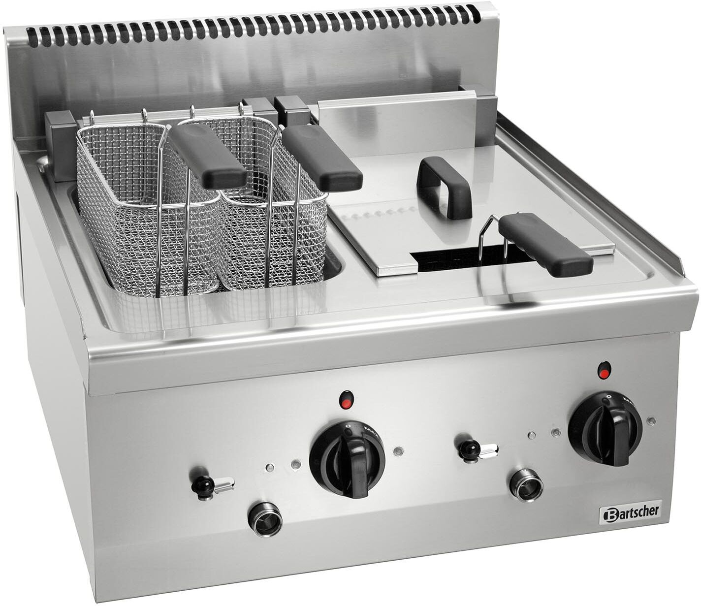 Bartscher frituregryde - 600 mm - 2 x 8 liter Bartscher frituregryde - 600 mm - 2 x 8 liter