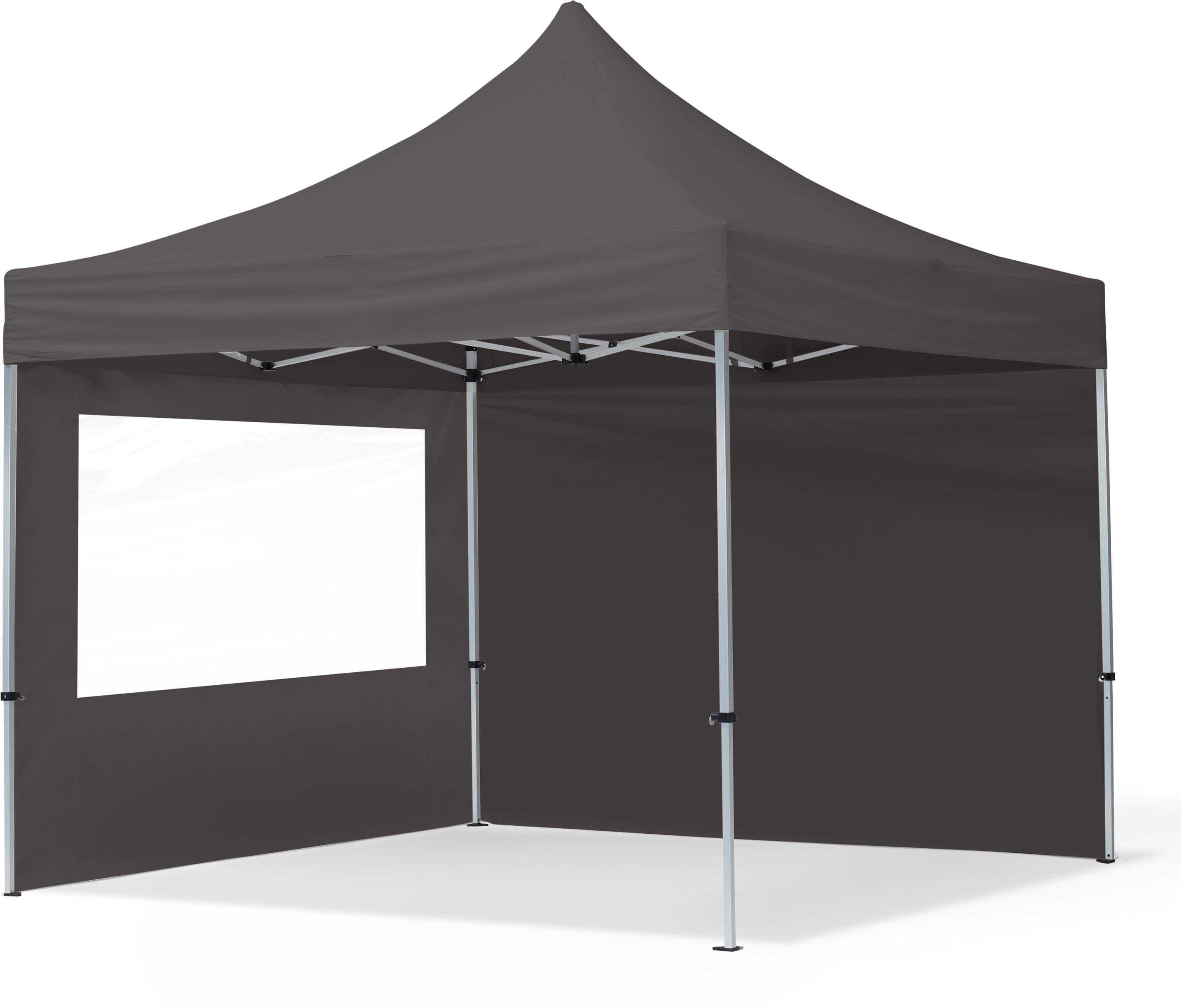 TOOLPORT Easy Up pavillon 3x3m Kvalitetspolyester 300 g/m² mørkegrå 100 % vandtæt Faltzelt, Klappzelt mørkegrå TOOLPORT Easy Up pavillon 3x3m Kvalitetspolyester 300 g/m² mørkegrå 100 % vandtæt Faltzelt, Klappzelt mørkegrå