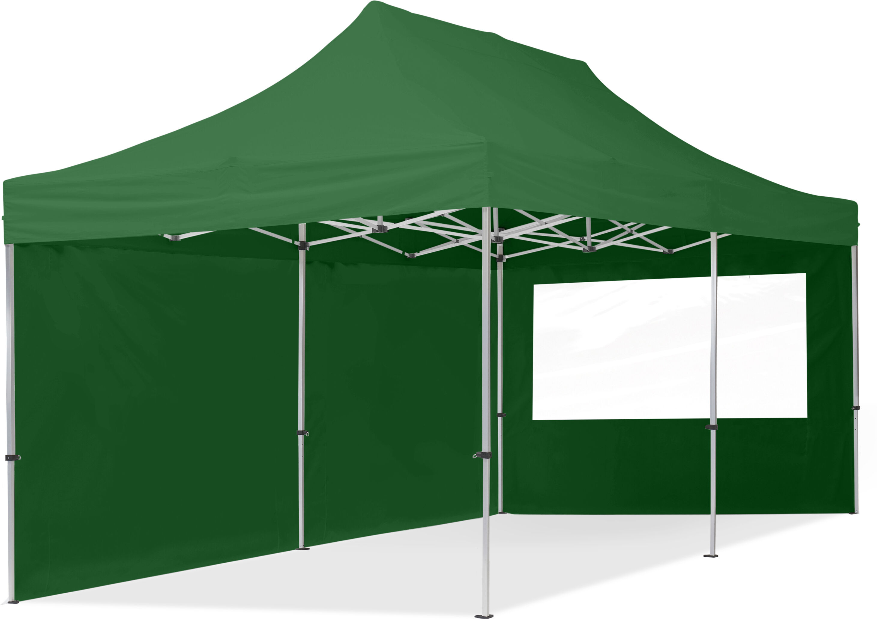 TOOLPORT Easy Up pavillon 3x6m Kvalitetspolyester 300 g/m² mørkegrøn 100 % vandtæt Faltzelt, Klappzelt mørkegrøn TOOLPORT Easy Up pavillon 3x6m Kvalitetspolyester 300 g/m² mørkegrøn 100 % vandtæt Faltzelt, Klappzelt mørkegrøn