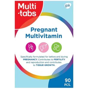 Multi-Tabs Pregnant, Til Før Og Under Graviditet, 90 Tabletter