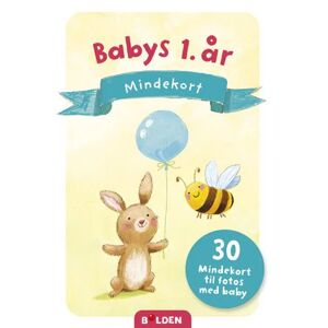 Babys Første År – Mindekort - Forlaget Bolden - Books - Buump