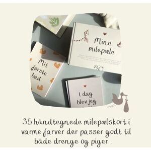 Milepælskort Baby, Withwhite - Withwhite - Books - Buump