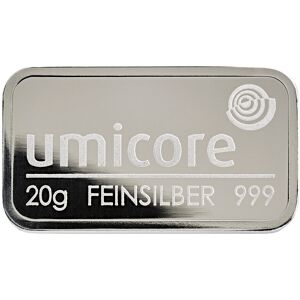 Umicore sølvbarre 20g