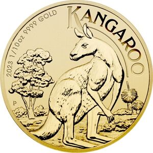 Australian Kangaroo 1/10 oz guldmønt (2023)