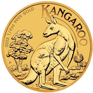 Australian Kangaroo 1/4 oz guldmønt (2023)