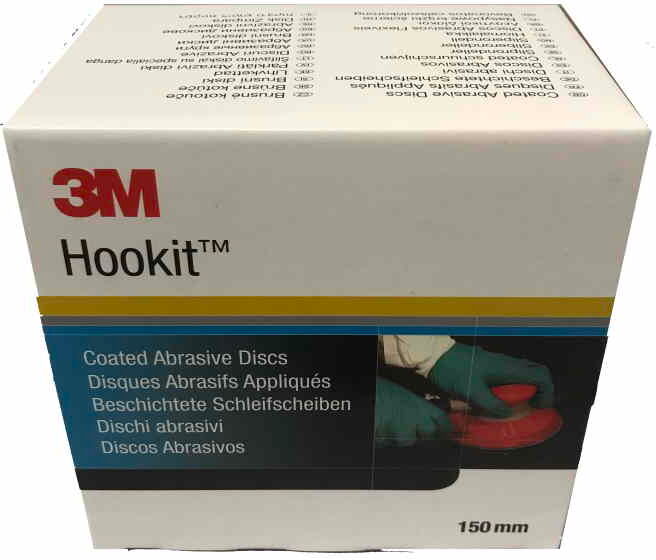 Sliberondeller 3M Hookit, korn 240 med 7 huller, velcro Ø15 cm, 255P - 100 stk. Sliberondeller 3M Hookit, korn 240 med 7 huller, velcro Ø15 cm, 255P - 100 stk.