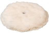 Poleringsrundel Ø200 lammeuld Poleringsrundel Ø200 lammeuld