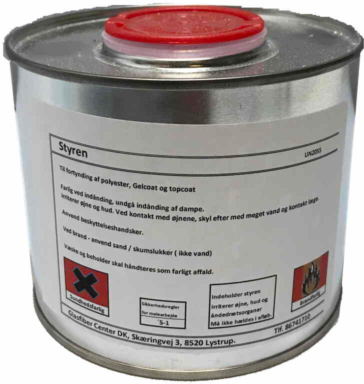 Styren 0,5 ltr. Styren 0,5 ltr.