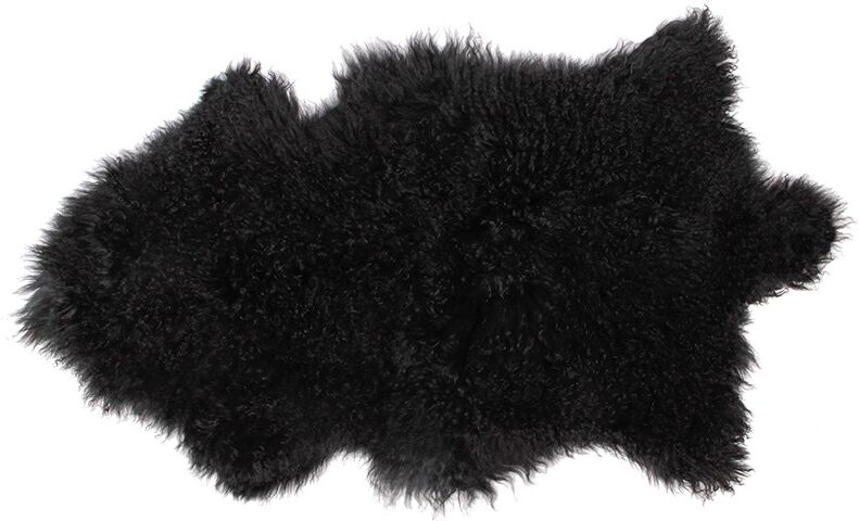 hjemmeudstyr Lux Tibetansk Lammeskind, Sort. hjemmeudstyr Lux Tibetansk Lammeskind, Sort.