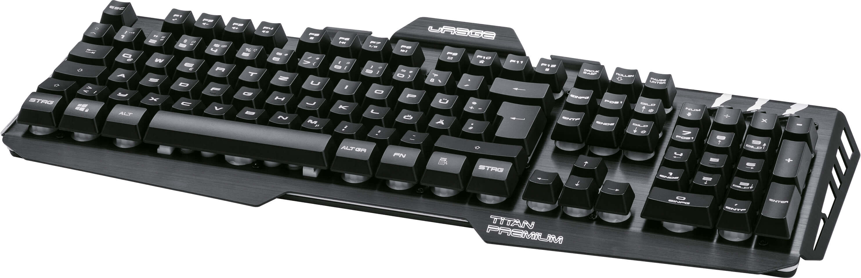 hjemmeudstyr Gaming Tastatur - Cyberboard Metal Illuminated hjemmeudstyr Gaming Tastatur - Cyberboard Metal Illuminated