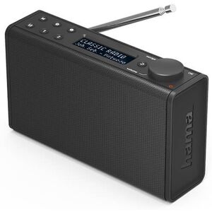 hjemmeudstyr Hama Radio Fm/dab/dab+ Portabel Sort