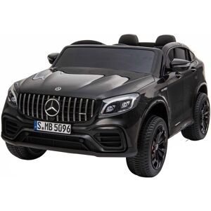 hjemmeudstyr Mercedes Glc 63s Coupe Sort 12volt, 4x12v Motorer, 2x12v Batteri