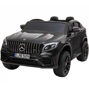 hjemmeudstyr Mercedes Glc 63s Coupe Sort 12volt, 4x12v Motorer, 2x12v Batteri