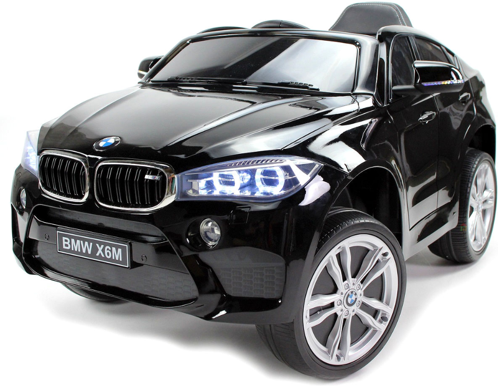 hjemmeudstyr Bmw X6m, 12v Med Gummidæk Og Fjernbetjening hjemmeudstyr Bmw X6m, 12v Med Gummidæk Og Fjernbetjening