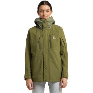 Haglöfs Elation GTX Jacket Women Olive Green/Thyme Green XL female