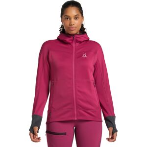 Haglöfs Betula Hood Women Deep Pink/Magnetite XXL female