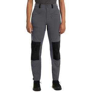 Haglöfs Mid Relaxed Pant Women Magnetite/True Black 38S female