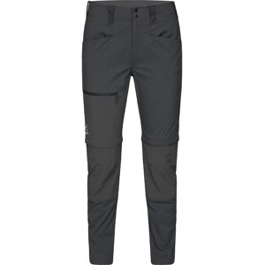 Haglöfs Lite Slim Zip-off Pant Women Magnetite 40 female