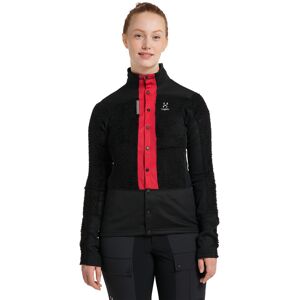 Haglöfs L.I.M ZT Sync 2 Mid Jacket Women True black/Zenith red S female