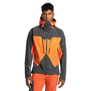 Haglöfs Spitz Jacket Men Flame Orange/Magnetite XXL male