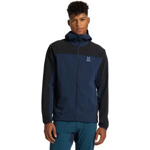 Haglöfs Morän Hood Men Tarn Blue/True Black L male