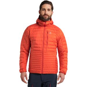 Haglöfs Micro Nordic Down Hood Men Habanero M male